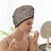 Colorful Sugar Skull Microfiber Hair Towel | Super Absorbent Coral Velvet Wrap for Long Curly & Thick Hair - Quick Dry Towel for Women - Buy Online on GoSupps.com
