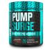 PUMPSURGE Caffeine Free Pump & Nootropic Pre Workout Supplement - Non Stimulant Preworkout Powder & Nitric Oxide Booster - 20 Servings, Raspberry Peach