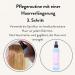 Hair2Heart Care Set for Real Hair Extensions | 2-Phase Spray Cream Shampoo Hair Oil & Mask for Bright Healthy Hair | International Shipping - Buy Online on GoSupps.com