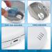 NewWay Rechargeable Mini Toothbrush Cover Case with Holder - White | For Home and Travel - Buy Online on GoSupps.com