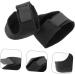 Healeved Rubber Heel Pad | Washable Heel Cushions for Men & Women | Silicone Heel Protectors - 1 Pair 9x9cm Black - Buy Online on GoSupps.com