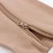 Cheeroyal Compression Socks with Zipper | Knee High 15-20mmHG for Varicose Veins Edema & Recovery | Open Toe Support Socks for Men & Women | 3XL Skin Color - Buy Online on GoSupps.com