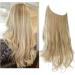 Curly Wig Hairpieces Flip in Women Hair Extensions Natural bent Invisible Halo Hair Extensions M01 (16H613 Dirty Blonde) - Buy Online on GoSupps.com