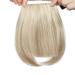 SEGO Clip-in Pony Hairpiece Extensions | Sandy & Bleach Blonde Fringe Bangs | Realistic One Piece Front Hair Extension - Buy Online on GoSupps.com