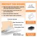 Carbou Silicone Foam Dressing 4x4 with Gentle Border - Waterproof, High Absorbency Wound Care Bandage for Pressure Sore, Leg Ulcer, Diabetic Ulcer - 10 Pack - Buy Online on GoSupps.com