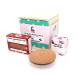 LAMAZUNA - Zero-Waste Box - The Ritual - Poplar wood box: Natural exfoliating pebble + Solid pink cocoa butter + Cold saponified soap Gentle Care