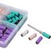 Septpenta Sanding Belt for Nail Drill Removes Dead Skin and Calluses with Arbor Bits for Electric Nail Drill Nail Accessory Tools - Buy Online on GoSupps.com