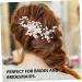Didiseaon Bridal Comb Wedding Hair Accessories for Brides Flower Girl Hair Accessory Bridal Accessories Prom Hair Accessories Crystal Hair Accessories Manual Alloy Hair Comb - Buy Online on GoSupps.com