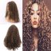 Buy Real Hair Curly Wigs for Women | Brazilian Fluffy Long Curls Lace Frontal 65cm Brown - Buy Online on GoSupps.com