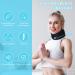 Runquit Soft Foam Neck Brace for Sleeping Adjustable Neck Support Brace for After Whiplash or Injury Keep Vertebrae Stable and Aligned for Relief of Cervical Spine Pressure for Women & Men - Buy Online on GoSupps.com