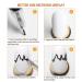 LOKFAR 4-Piece Nail Art Pens Set - Waterproof Graffiti Pen for DIY Abstract Designs - Black, White, Gold, Silver Colors - Buy Online on GoSupps.com