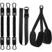 Pull up Assistance Bands | Multifunctional 210 Pounds Assistance Bands | High Intensity Strength Training Tool Workout Equipment for Home Gym Black - Buy Online on GoSupps.com