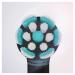 Oral-B io Gentle Cleaning Brush Heads 6 Pack Electric Toothbrush Attachments Black | Soft Tooth Cleaning Compatible with Oral-B io - Buy Online on GoSupps.com