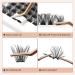 72 Pcs Mixed Length C Curl DIY Eyelash Extension Cluster Lashes - Volume Style D 8-16 - Buy Online on GoSupps.com
