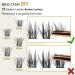 72 PCs DIY Individual Eyelashes - Reusable Wispy & Fluffy Lash Extensions for Beginners (B03 D-14mm) - Buy Online on GoSupps.com