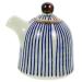 Zerodeko Soy Sauce Pot Vinegar Pot Dressing Container Mouthwash Dispenser Olive Oil Coffee Syrups Ceramics Oil Bottles Oil Dispenser Black Japanese Vinegar Holder Japanese Vinegar Dispenser 8.5X7X6.5CM As Shown