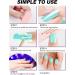 Kalolary 20PCS Nail Gel Polish Strips - Light Pink | Self-Adhesive Wraps for Cured Gel Nails | Nail Stickers Decals - UV/LED Lamp Required - Buy Online on GoSupps.com