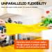 VGO XL Long Arm Reusable Gloves for Kitchen Work Household Cleaning & Dishwashing - Multifuntional Yellow (HH4601) - Buy Online on GoSupps.com