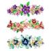 NAIHOD Vintage French Hair Barrettes - Luxurious Flower Leaf Butterfly Hair Clips - 3Pcs Bridal Hair Pins for Women & Girls - Wedding Party Jewelry - Buy Online on GoSupps.com