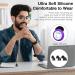 Buy Ear Plugs for Sleeping - Reusable Silicone Noise Reduction Earplugs | 33dB Hearing Protection 6 Ear Tips (S/M/L) for Sleep Concerts Snoring & Travel - Purple - Buy Online on GoSupps.com