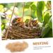 Yardwe Bird Nesting Material - 2-Piece Bast Grass Slide Bed | Ideal Bird Nesting Accessories | 22x12cm Filler & Bed Covering - Buy Online on GoSupps.com