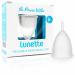Lunette Menstrual Cup - Clear - Model 2 for normal or heavy flow (DE Version)