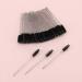 Buy Tbestmax 50 Pcs Disposable Mascara Wands - Crystal Eyebrow Spoolies Brush for Eyelash Extensions | Black Eye Lash & Makeup Brush - Buy Online on GoSupps.com