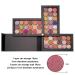 Allwon 3-Layer Rotation Magnetic Palette - 3 in 1 Empty Makeup Storage Box for Eyeshadow Lipstick Blush & Powder (Black) - International Shipping Available - Buy Online on GoSupps.com