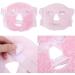 Hot Cold Compress Facial Gel Mask Reusable Washable Gel Beads Face Mask for Dark Circles and Puffiness Skin Friendly Cooling Gel Face Mask with Elastic Band Design (Pink) - Buy Online on GoSupps.com