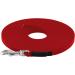 LENNIE BioThane Towline for Dogs 15-25kg | 13mm 1m Length Red - Durable & Lightweight Dog Leash - Buy Online on GoSupps.com