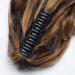 SEGO Ponytail Extension - Pfervie Hair Part Wavy Top Piece Dark Brown & Sandy Blonde 110G-12 (30cm) - voluminous real hair look - Buy Online on GoSupps.com