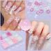 Shop 3D Pink Nail Charms: Bows Flowers & Pearls for DIY Manicure Accessories - International Shipping - Buy Online on GoSupps.com