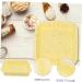 IMIKEYA 3 Pcs Cake Mold Roasting Pan Baking Pans Cupcakes Cupcake Pans Silicone Baking Molds Silicone Mold Silicone Baking Pan Non-Stick Baking Mold Silicone Bakeware Oven Silica Gel Fudge 26.5x24.5cmx3pcs Yellowx3pcs - Buy Online on GoSupps.com