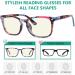 Eyekepper 5 Pack +1.75 Blue Light Blocking Reading Glasses - Computer Eyeglasses for Eye Protection - Buy Online on GoSupps.com