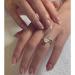 White French Tip Semi Cured Gel Nail Strips Stickers Short Square Gel Nails Wraps with File 16 Pieces Glossy Soft Self-Adhesive Salon-Quality Uv/LED Lamp Required - Buy Online on GoSupps.com