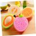 minkissy Body sponges scrubbers Body Shower Sponge Lovely Bath Tool Soft exfoliating Sponge Kids Bath sponges Kids Tools Fruits Bath Sponge Pouf Bath Sponge Lip Gloss take a Bath Tools - Buy Online on GoSupps.com