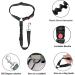 Dog Car Seat Belt Headrest Dog Car Seat Belt Adjustable Dog Car Lead Restraint Seat Belt with Elastic Bungee Buffer and Reflective Stripe Dog Car Safety Harness Pet Travel Accessories - Buy Online on GoSupps.com