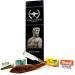 Roman Empire Shaving Razor Poseidon Set with 20 Razor Blades Astra Derby Shark Treet