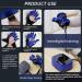 Stroke Hemiplegia Finger Training Device - Both Hands Rehabilitation Robot Gloves Finger Straightening Brace Guard Protector for Hand Function Recovery Both Hands Available Blue XX-Large Blue XX-Large - Buy Online on GoSupps.com