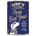 Lily's Kitchen Canned Wet Food for Adult Dogs Made with Natural Ingredients Three Poultry Delight for All Dog Sizes (6 x 400g)