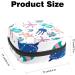 Buy Women's Bonds Storage Pockets Stillpad Keeper Coral & Sea Pattern Portable Period Kit Bag for Girls | Best Feminine Product Bag - Buy Online on GoSupps.com