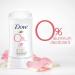 Dove 0% Aluminum Deodorant - Rose Petals Scent, 2.6 oz | Natural & Effective - Buy Online on GoSupps.com