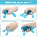 Manual Trigger Point Massager for Full-Body Acupressure | 4-Point Shiatsu Massage Device | International Shipping - Buy Online on GoSupps.com