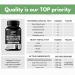 Pure Magnesium Glycinate Capsules - Non-Buffered 350mg Elemental Magnesium Supplement - Chelated High Absorption & Purity Magnesium Complex - Made in USA - Buy Online on GoSupps.com