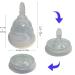 Buy Patented CE-Certified Menstrual Cup (X2) - Soft Foldable with Sterilizer & Transport Box - Hypoallergenic Silicone Size M - Buy Online on GoSupps.com
