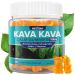 Kava Gummies, Sugar Free Calm Gummies w/Rhodiola Rosea, Ashwagandha, L-Theanine, GABA, Melatonin-Free Kava Blend for Relaxation, Calm and Focus - Alternative to Powder Drops, Vegan 60 Ct