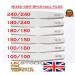 6x Nail Files Zebra DIAMOND Shape Mixed Grit Double Sided Emery Board Pro File - Buy Online on GoSupps.com