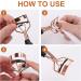 Sibba Eyelash Curlers - 50 Silicone Rubber Replacement Pads for Universal Eyelash Tongs - Buy Online on GoSupps.com
