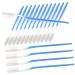 Ciyodo 50 pieces of one-way toothbrushes for on the way one-way toothbrush toothbrush in travel size portable toothbrushes disposable travel toothbrush to the tooth cleaning set clean.