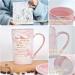 Personalized Bokalaka Coffee Cup - Perfect Birthday Gift for Best Friends | 400ml Pink Cup in Gift Box - Ideal Farewell Gift for Colleagues - Buy Online on GoSupps.com